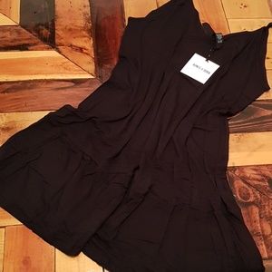 Black slip dress size XL